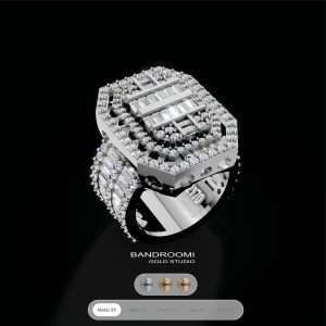 انگشتر سلطنتی باگت و برلیان