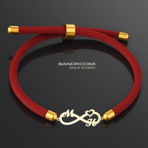 دستبند طنابی قرمز بینهایت