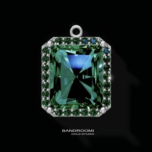 گردنبند و آویز زمرد