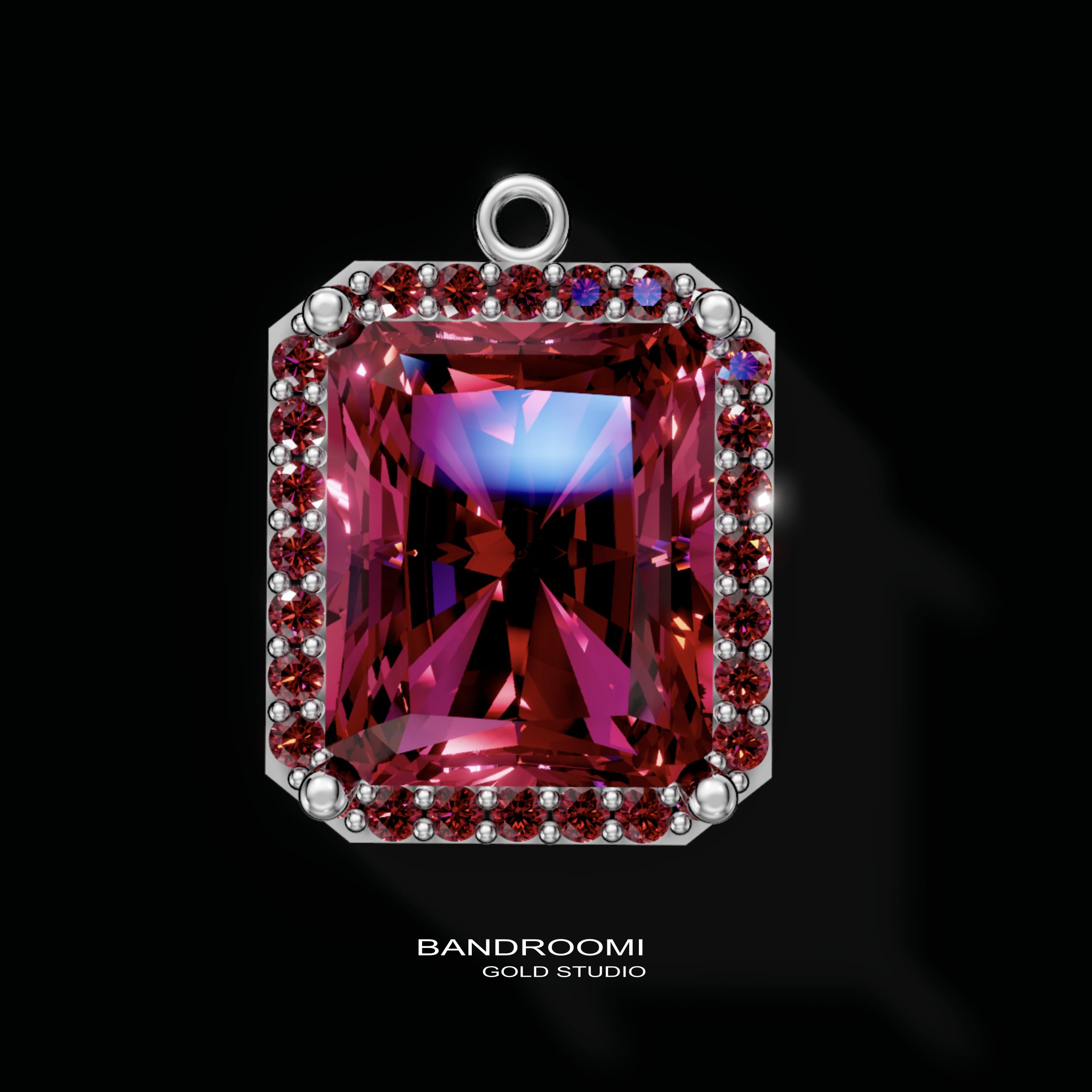 Untitled-20 گردنبند و آویز یاقوت سرخ - تصویر 1