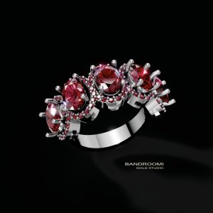 انگشتر یاقوت قرمز