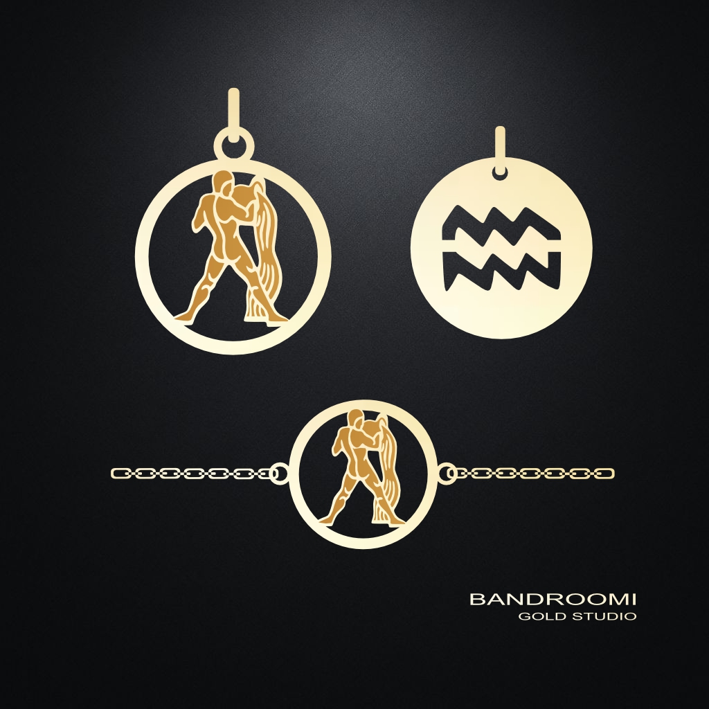 bahman آویز و دستبند ماه بهمن - تصویر 1