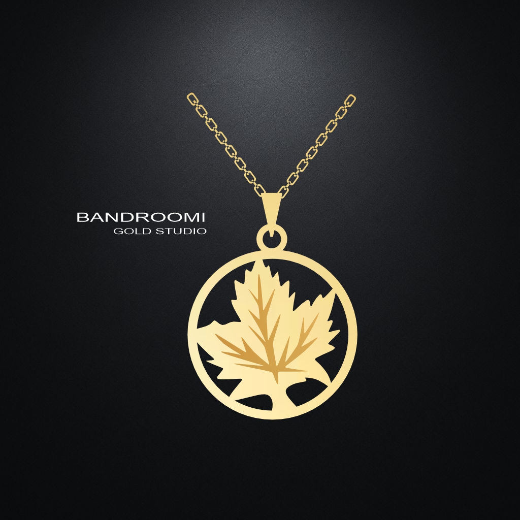 barg1 آویز و گردنبند برگ - تصویر 1