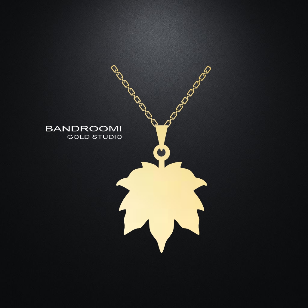 barg2 آویز و گردنبند برگ - تصویر 1