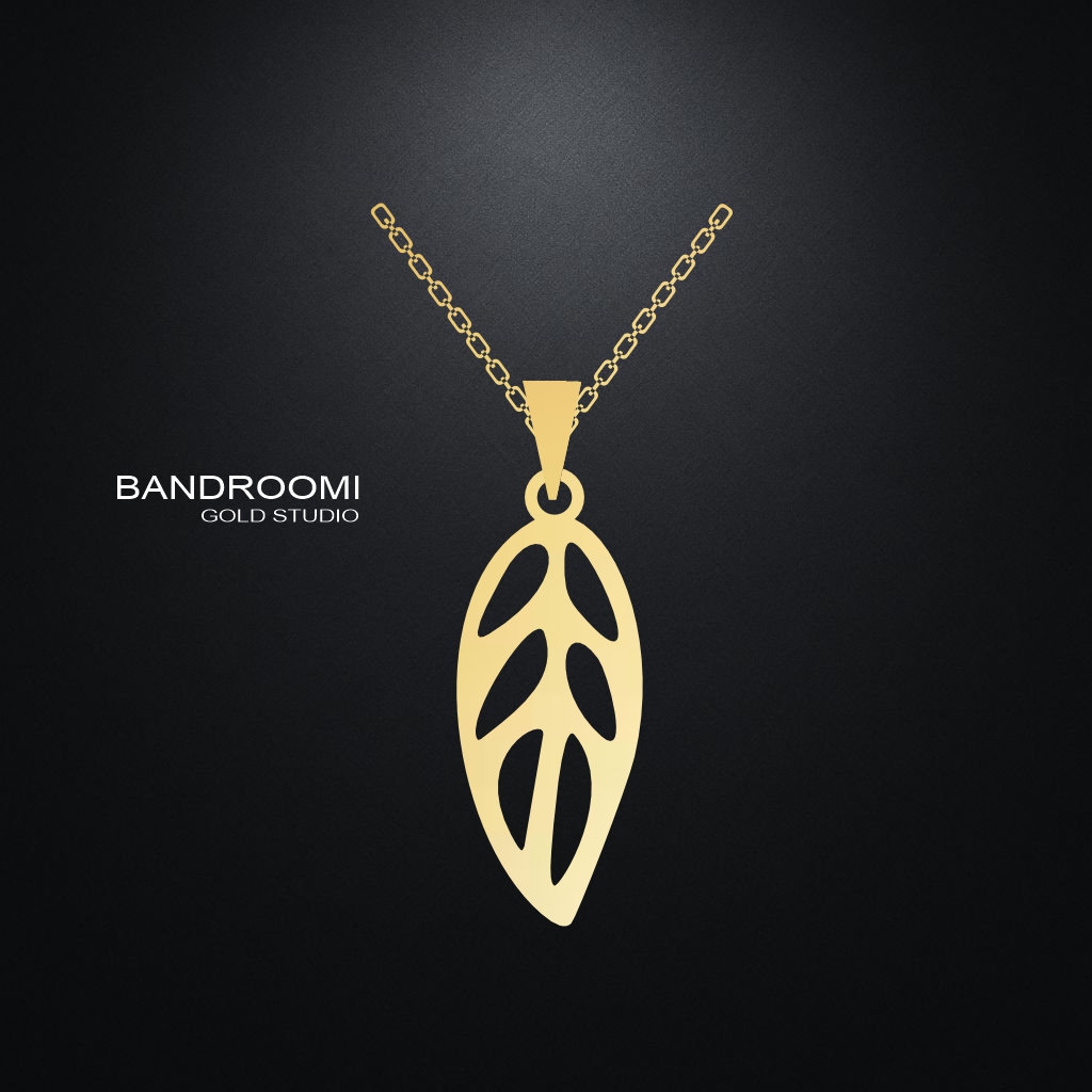 barg4 آویز و گردنبند برگ - تصویر 1