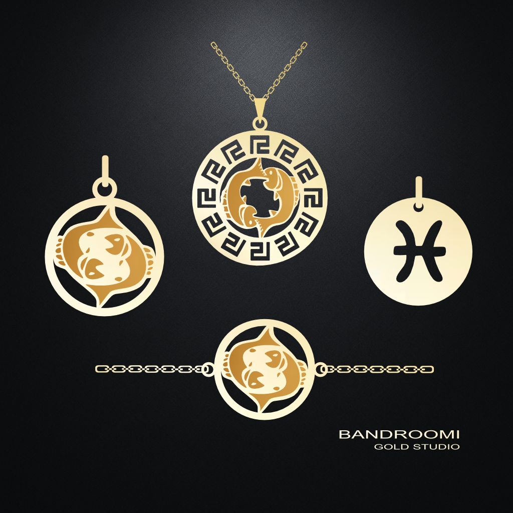 esfand آویز و دستبند ماه اسفند - تصویر 1