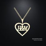 آویز و گردنبند H&M قلب
