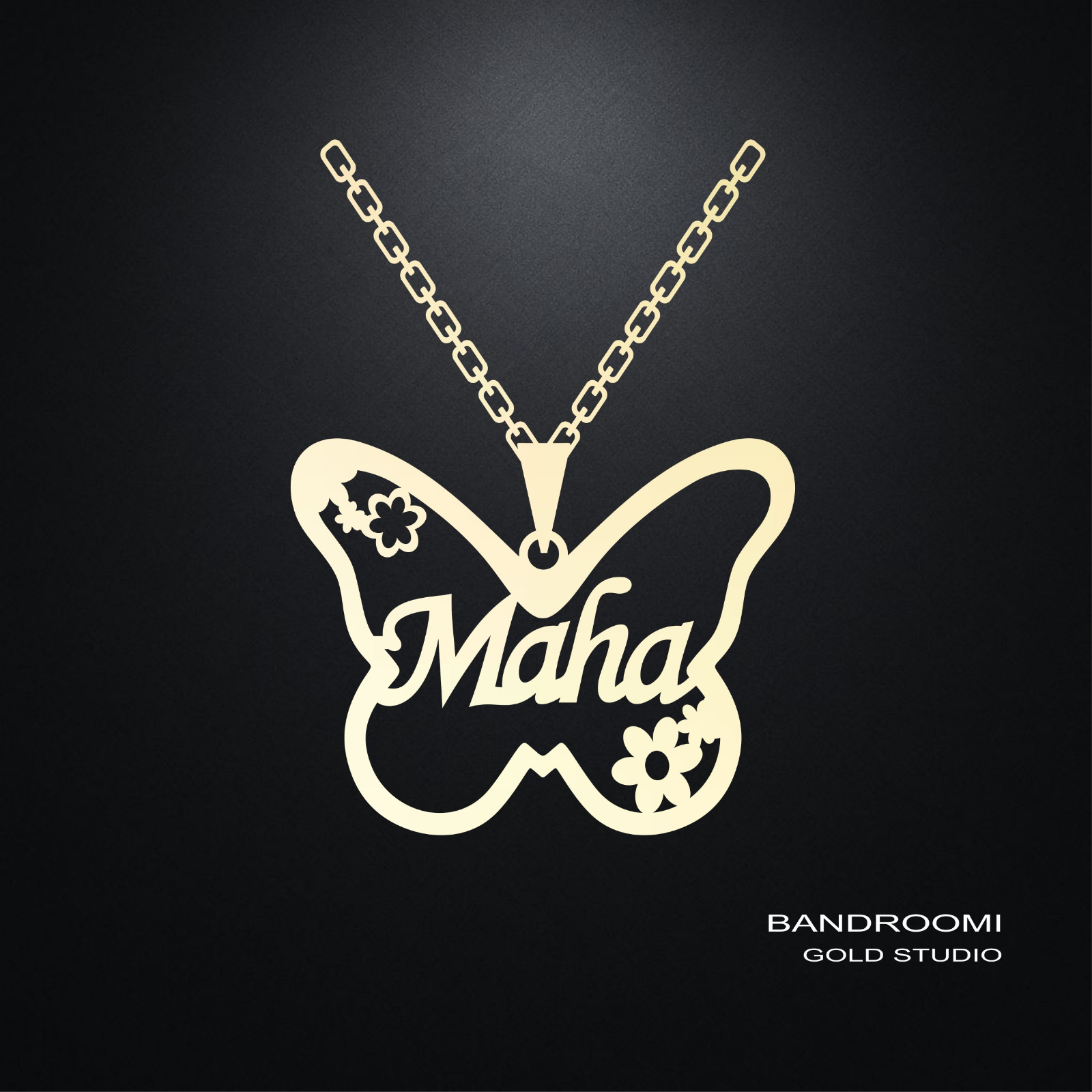 parvane maha آویز و گردنبند ماها پروانه - تصویر 1