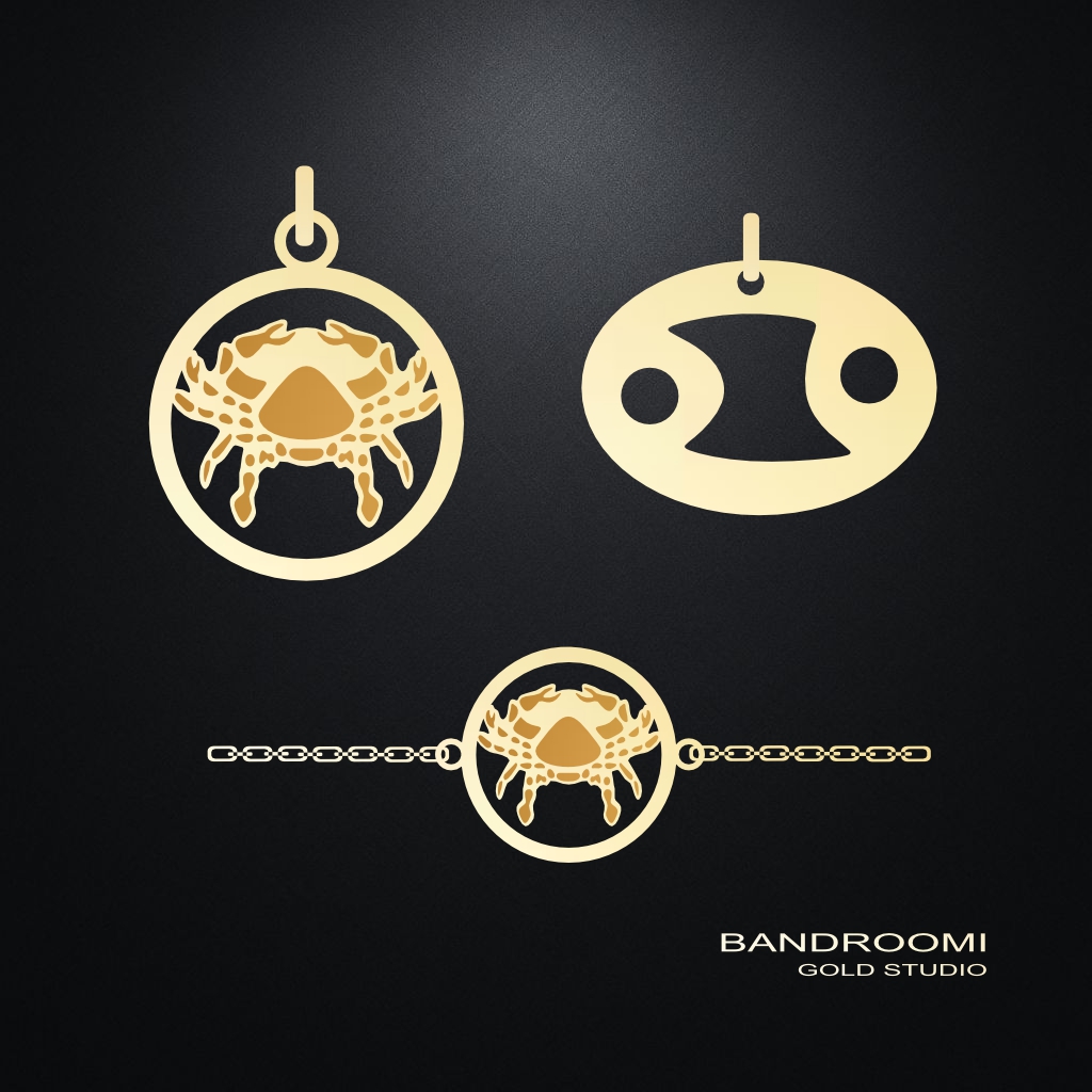 tir آویز و دستبند ماه تیر - تصویر 1